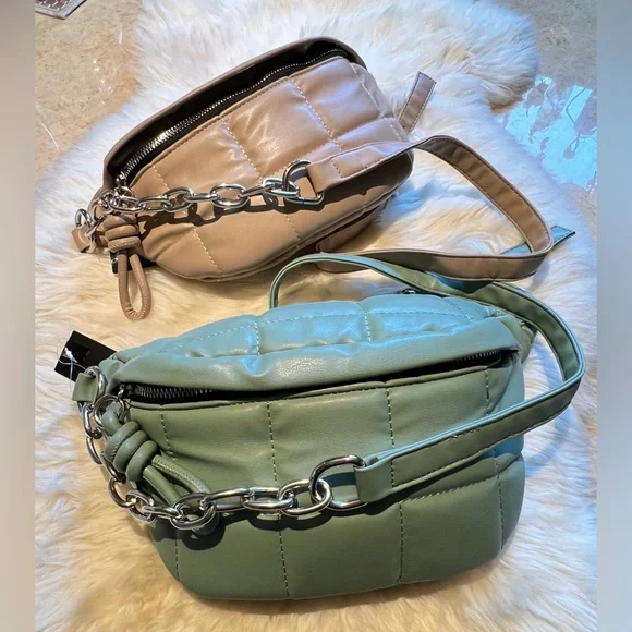 QUILTED BUM BAG/BELT BAG - Picture 2 of 14